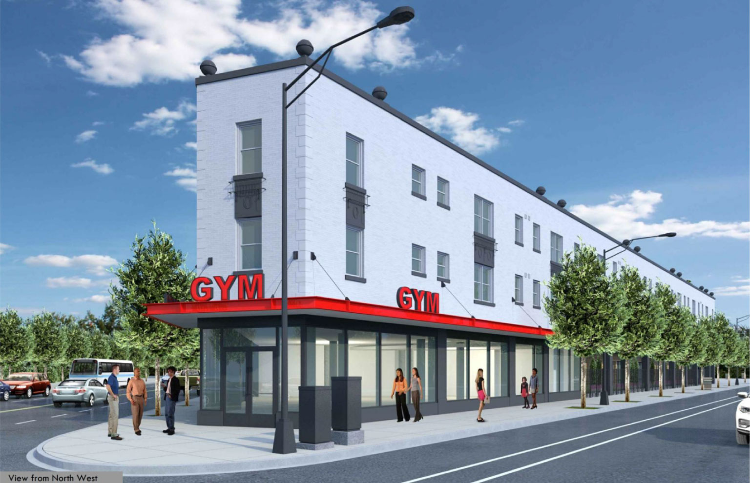 Residential Conversion of the Mabel in Edgewater Submits Rezoning